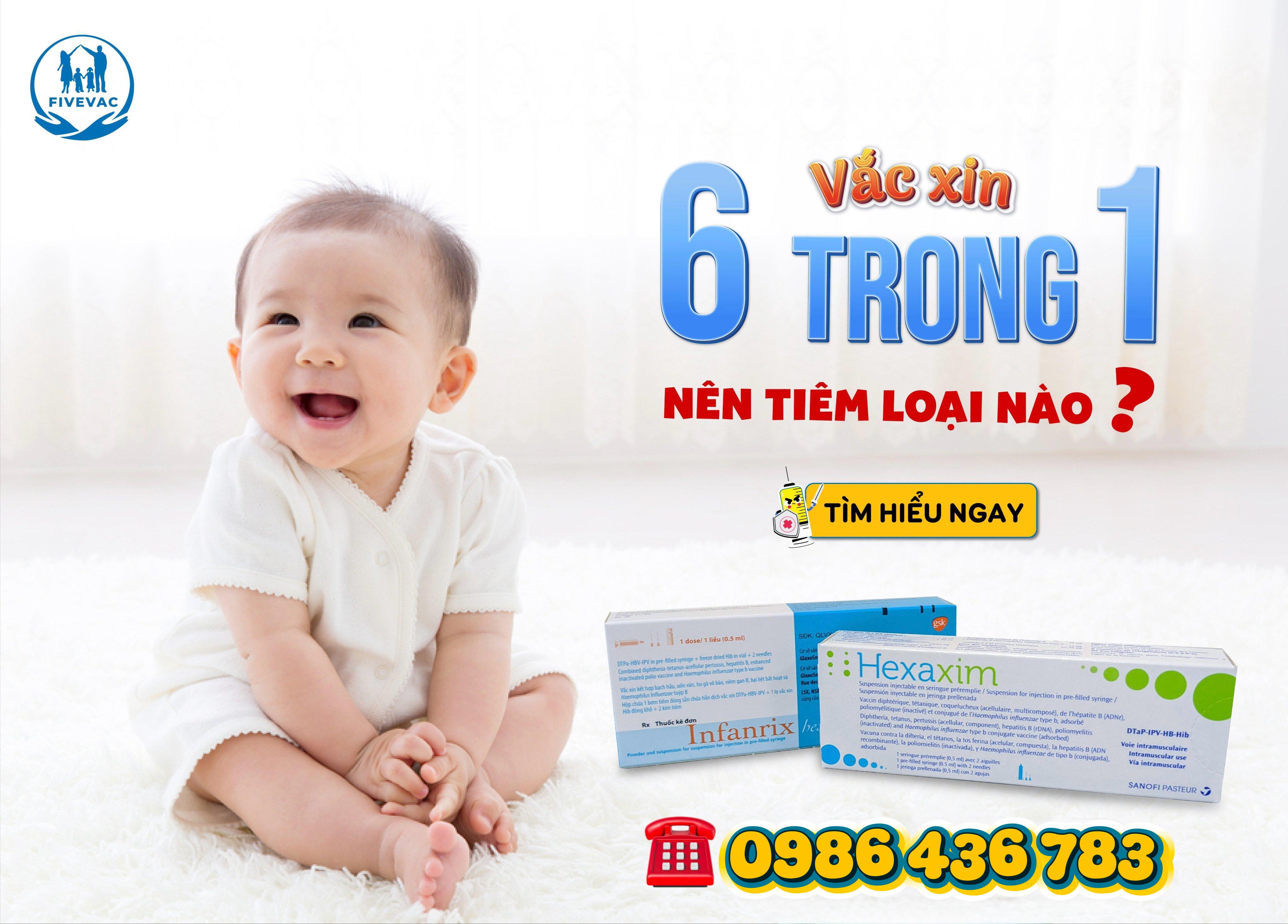 So Sánh 2 Loại Vắc Xin 6in1 Đang Lưu Hành Tại Việt Nam