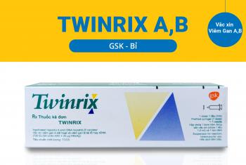 Vắc xin TWINRIX (Bỉ) phòng bệnh viêm gan A+B